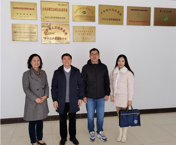 法商学校应邀赴南京农业大学 洽谈培训合作事宜
